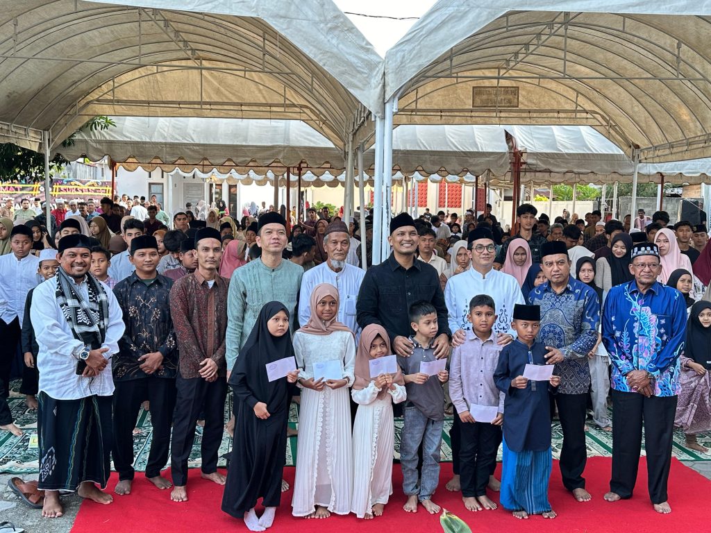 jamuan anak yatim, kegiatan tahunan di gampong Lhong Raya